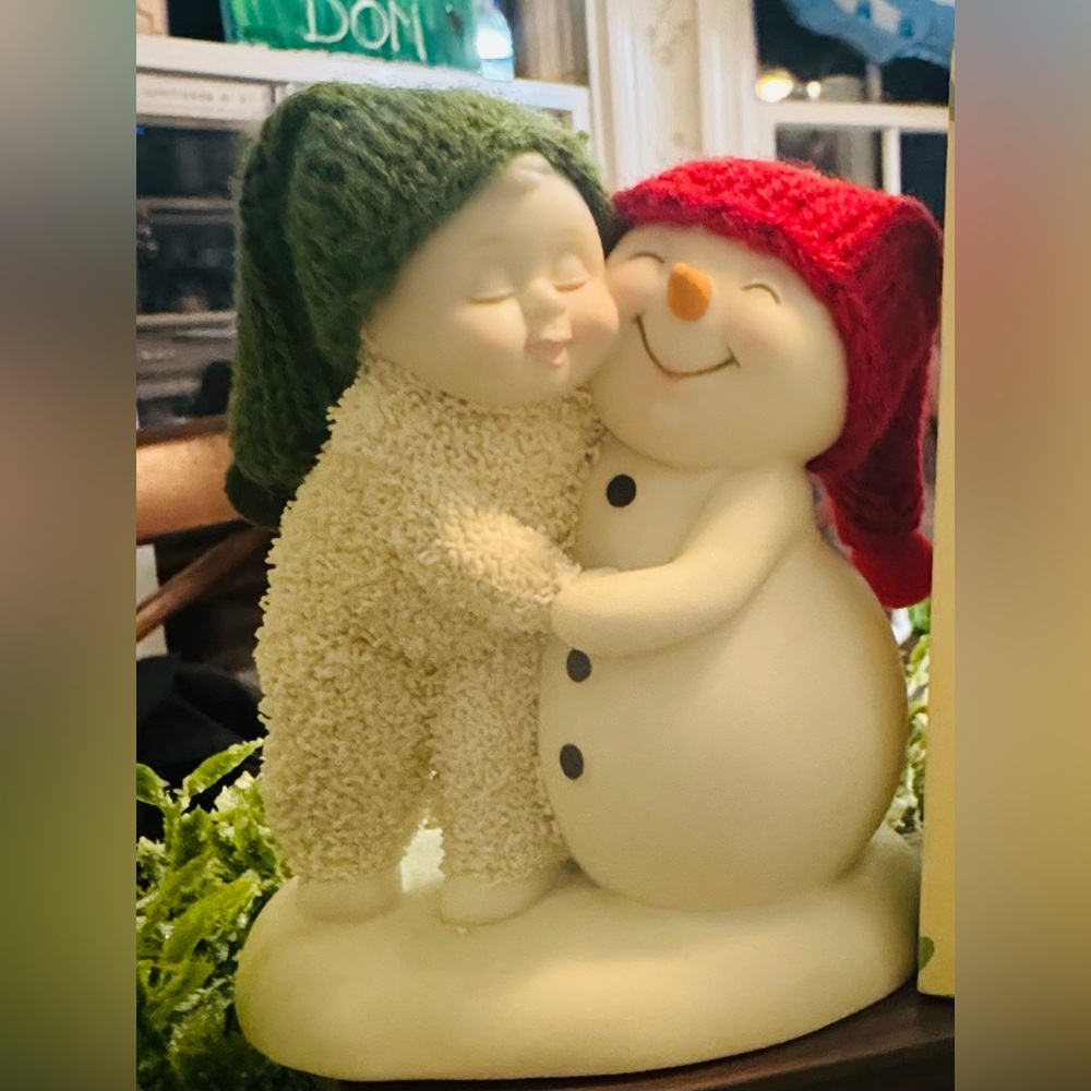 Department 56 Snowbabies “Hug Me!” Porcelain Ornament #4027361